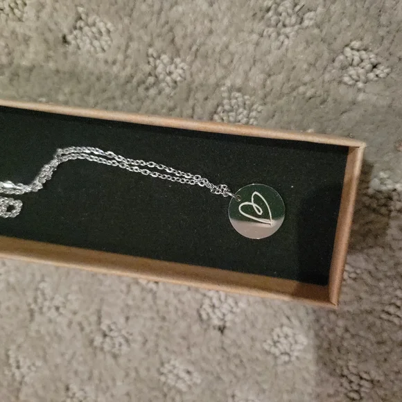 Latched Mama Silver Stainless Steel Necklace - Picture 3 of 3